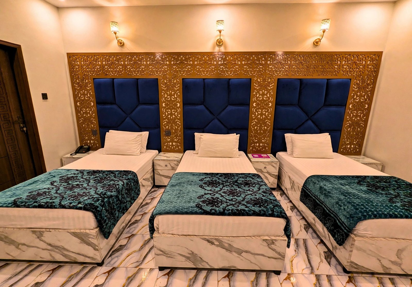 Triple Room with three single beds at Dove Inn Executive Hotel